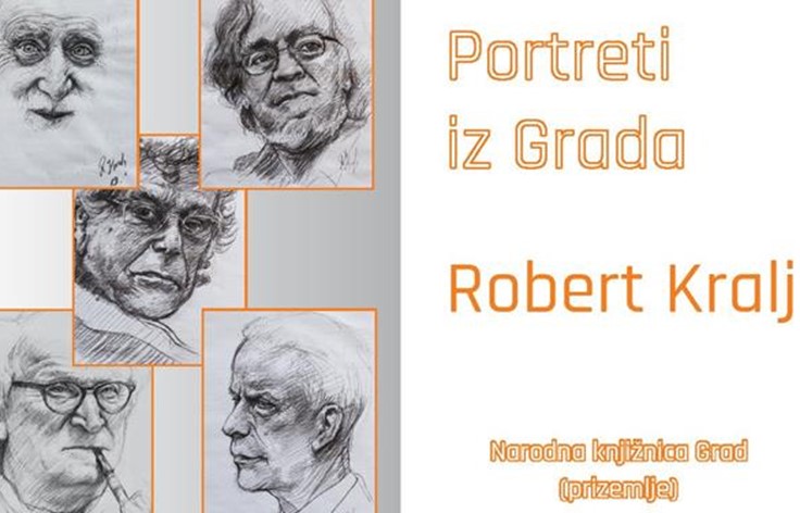 ''Portreti iz Grada'' izložba Roberta Kralja