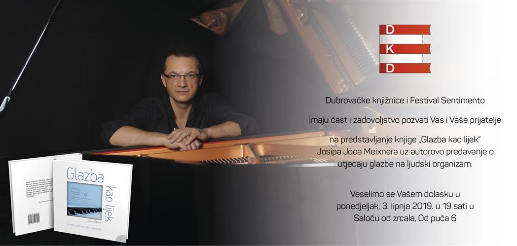 Josip Joe Meixner: Glazba kao lijek