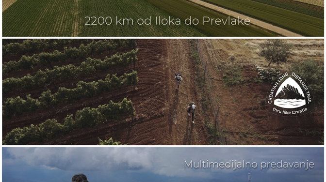 Predavanje Nikole Horvata o 2200 km dugoj pješačkoj turi od Iloka do Prevlake