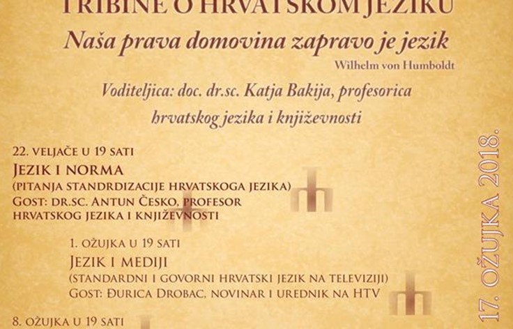Mjesec hrvatskoga jezika u Dubrovačkim knjižnicama