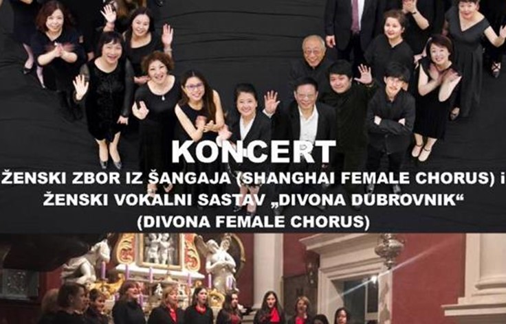 Koncert - ženskog zbora iz Šangaja i ženskog vokalnog sastava "Divona"