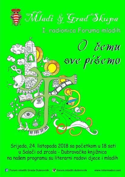 Novi ciklus radionica Foruma mladih