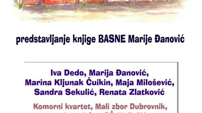 Predstavljanje knjige Marije Đanović "Basne"