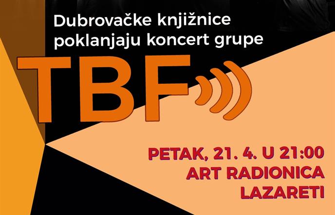 Noć knjige 2017. - TBF / koncert
