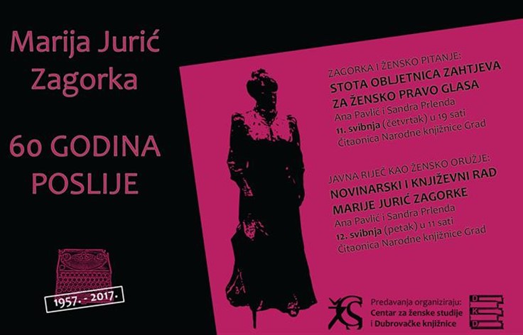 Predavanja o Mariji Jurić Zagorki