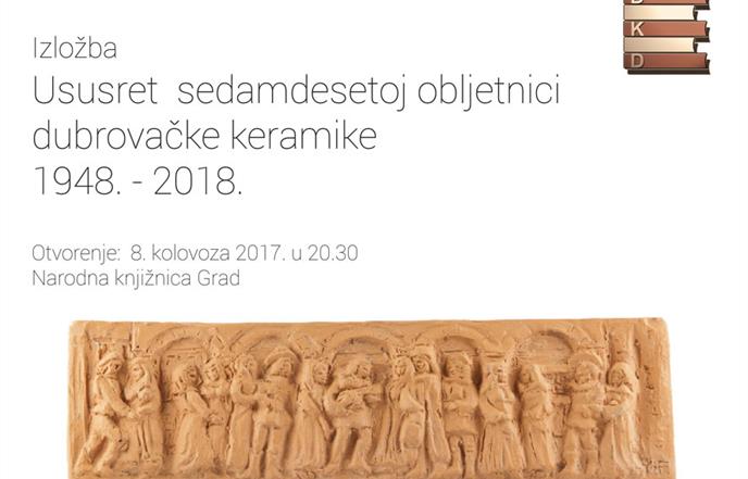 Izložba posvećena keramici u Narodnoj knjižnici Grad
