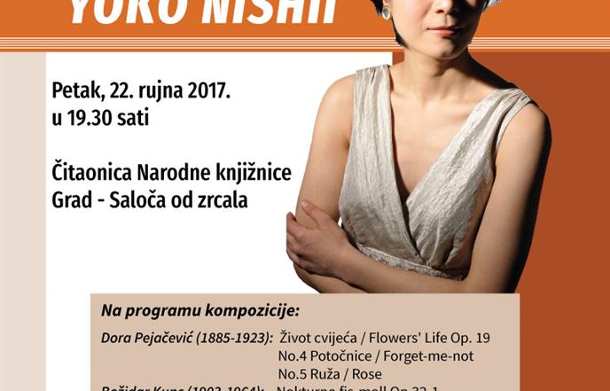 Klavirski koncert Yoko Nishii
