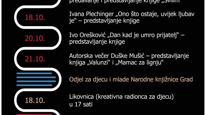 Prvi tjedan Mjeseca knjige u Dubrovačkim knjižnicama