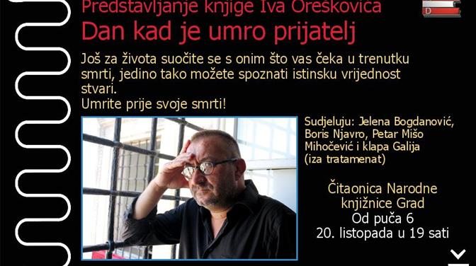 Predstavljanje knjige Iva Oreškovića