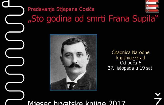 Predavanje u čast Frana Supila
