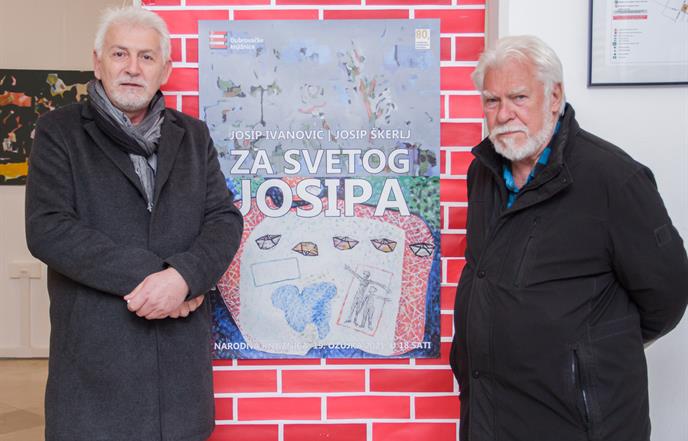 Dva Josipa otvorila izložbu ''Za svetog Josipa''