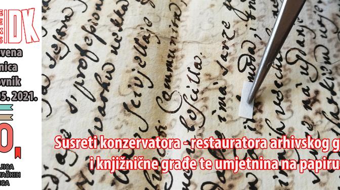 Susreti konzervatora-restauratora u organizaciji Znanstvene knjižnice