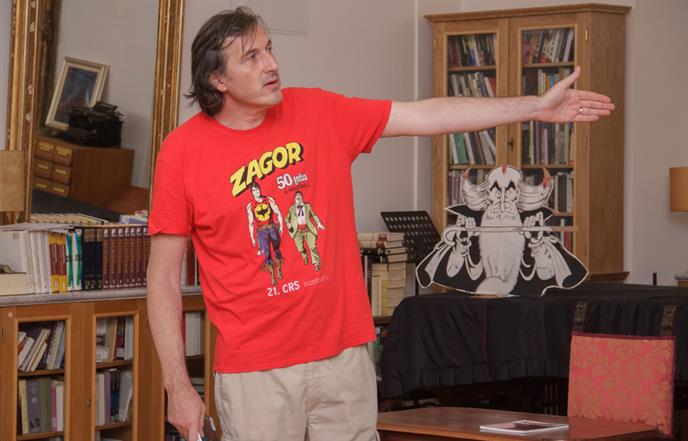 Voditelj stripaonica Tihomir Tikulin – Tico predstavio ''Endem''