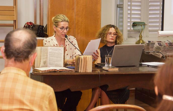 Lovrić Jović i Horvat održale predavanje o gramatici dubrovačkog govora i projektu Retrogram