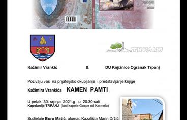 Kažimir Vrankić predstavlja knjigu u Trpnju