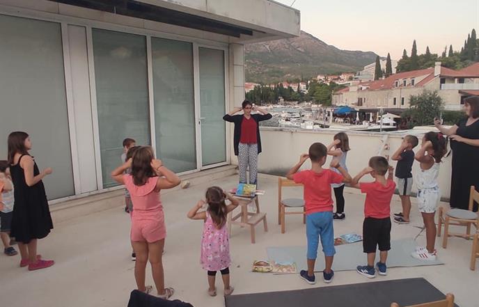 Djeca uživala u pričama iz Ogranka Cavtat
