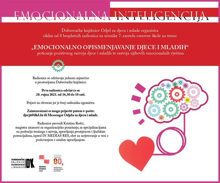 RADIONICE ZA SEDMAŠE: Emocionalno opismenjavanje djece i mladih