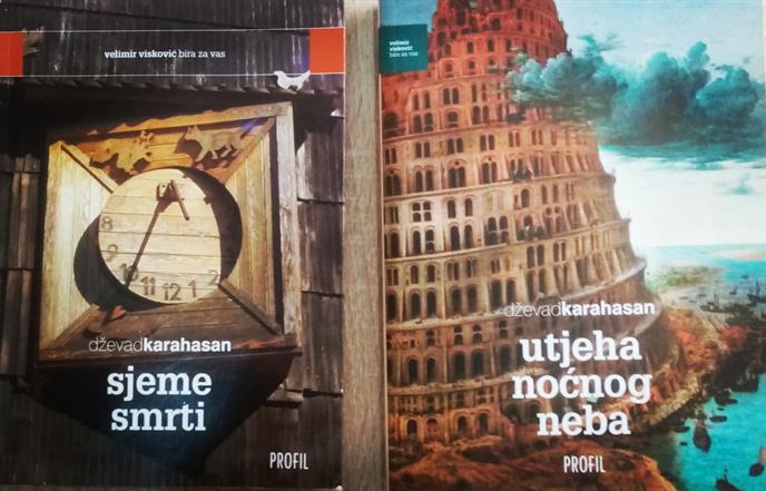 PREPORUKE KNJIŽNIČARA: Dževad Karahasan ''Sjeme zla'' i ''Utjeha noćnog neba''