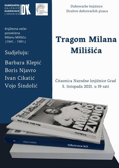 Večer posvećena Milanu Milišiću (1941.-1991.)