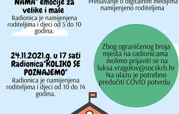 Manifestacija ''Dani djece u Obiteljskom centru'' u Saloči od zrcala