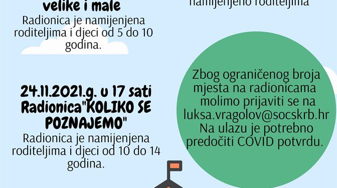 Manifestacija ''Dani djece u Obiteljskom centru'' u Saloči od zrcala