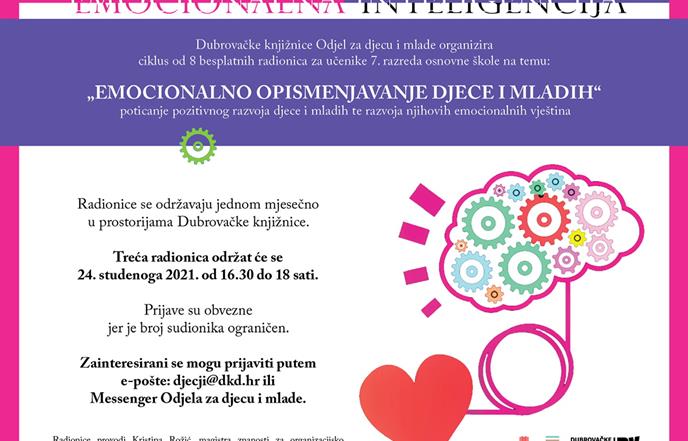 RADIONICE ZA SEDMAŠE: Emocionalno opismenjavanje djece i mladih