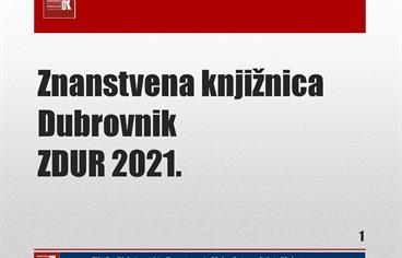 Predstavljanje virtualnog vodiča za korištenje digitalne zbirke Znanstvene knjižnice
