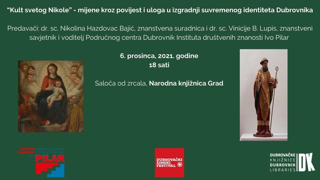 Nikolina Hazdovac Bajić i Vinicije Lupis: Kult sv. Nikole