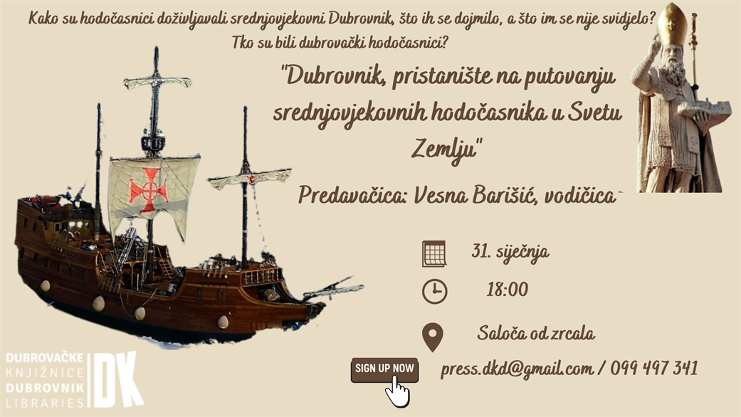 Predavanje Vesne Barišić u sklopu Feste sv. Vlaha