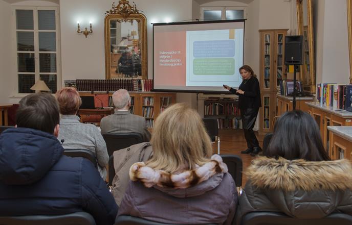 Katja Bakija održala predavanje o dubrovačkim prilikama tijekom narodnog preporoda