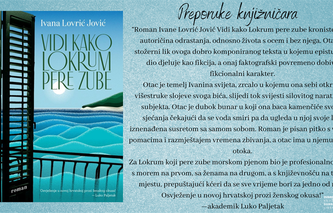 PREPORUKE KNJIŽNIČARA: Ivana Lovrić Jović: Vidi kako Lokrum pere zube