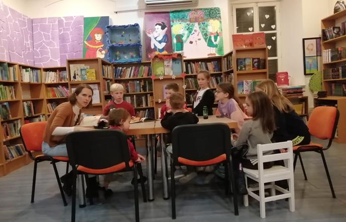 Održana prva interaktivna pričaonica za Ukrajince