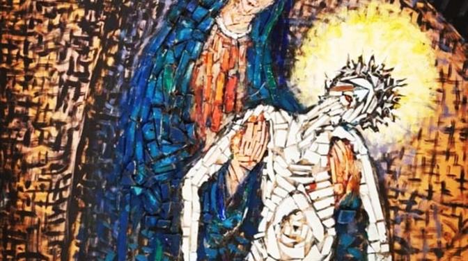 Izložba križnog puta Miše Baričevića