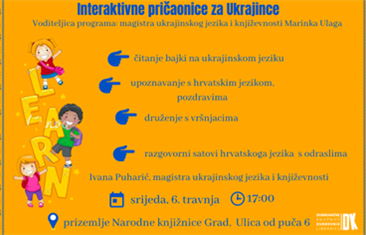 Druga interaktivna pričaonica za Ukrajince