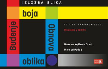 Uskrs u knjižnicama - otvorenje  grupne izložbe "Buđenje boja, obnova oblika"
