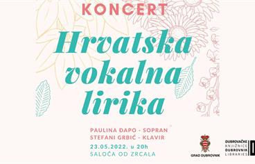 Koncert Pauline Đapo i Stefani Grbić u Saloči od zrcala