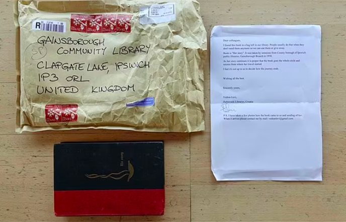 Vedran Levi vratio britanskoj knjižnici davno izgubljenu knjigu posuđenu 1958. godine