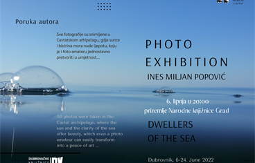 "Stanovnici mora" - izložba fotografija Ines Miljan Popović