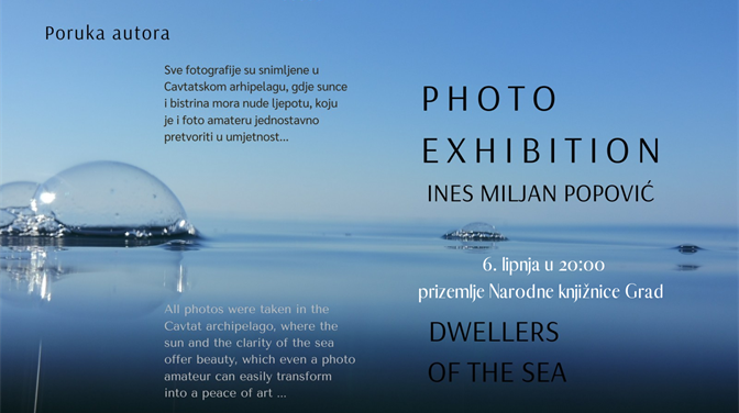 "Stanovnici mora" - izložba fotografija Ines Miljan Popović