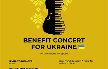 Donacijski koncert ukrajinskih glazbenica u Saloči od zrcala