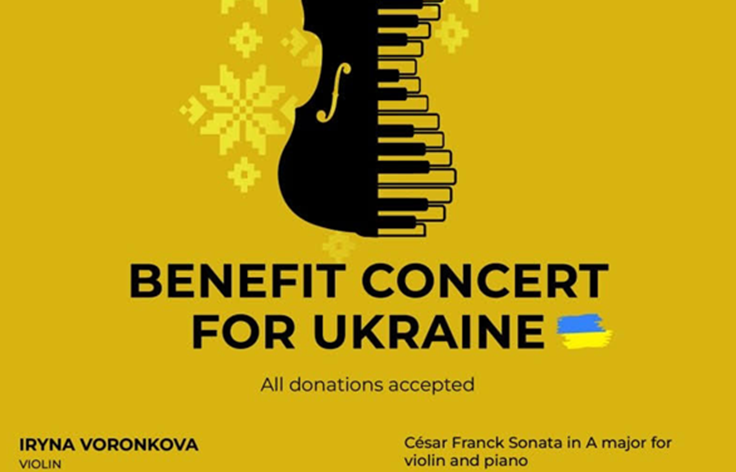 Donacijski koncert ukrajinskih glazbenica u Saloči od zrcala