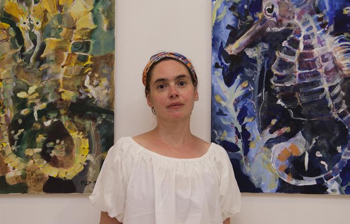 U prizemlju Narodne knjižnice otvorena izložba "Konji, konjići"