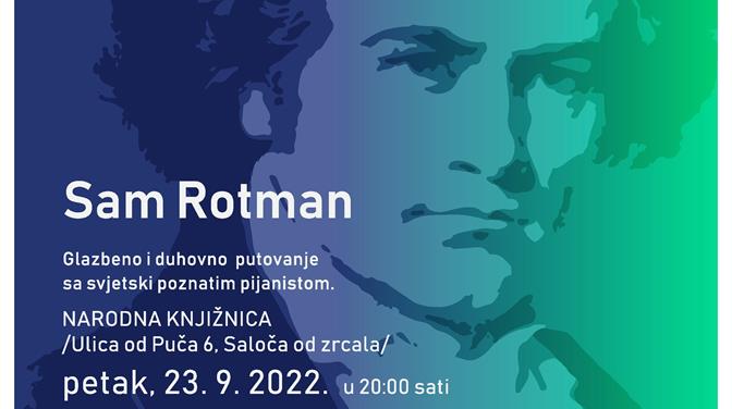 Koncert pijanista Sama Rotmana u Saloči od zrcala