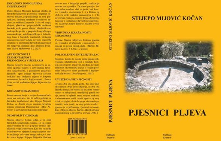 Stijepo Mijović Kočan predstavlja dvije nove knjige "Bože moj" i "Pjesnici pljeva"
