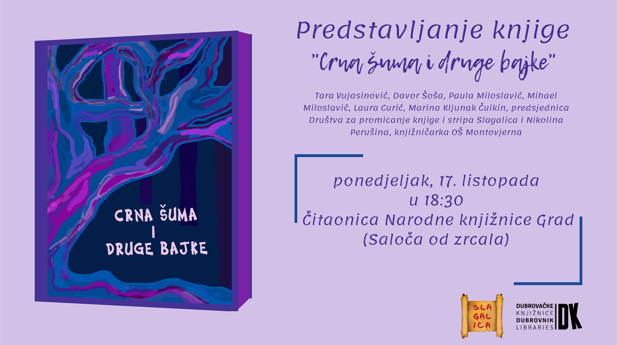 Mjesec hrvatske knjige otvara se predstavljanjem knjige "Crna šuma i druge bajke"