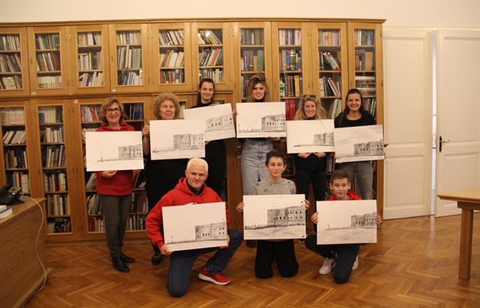 Održan drugi sat slikarskih radionica Želja Perkovića