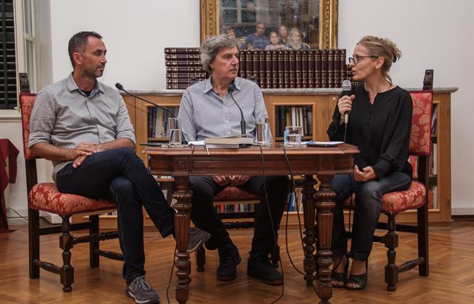 "Susret riječi" s autorima Vedranom Benićem i Vedranom Mezeijem u okviru Mjeseca knjige