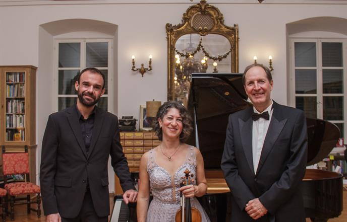 Mirabai Weismehl Rosenfeld, Francesc Lolp i Alvaro i Georg Lehner održali recital u Saloči od zrcala
