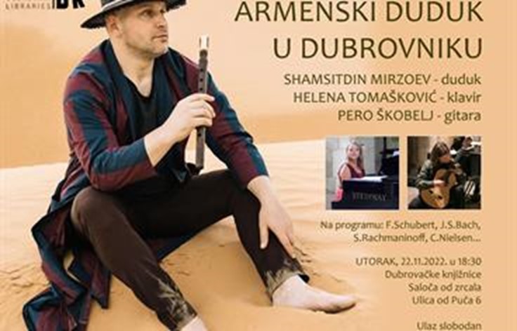 Koncert armenskog duduka u Saloči od zrcala