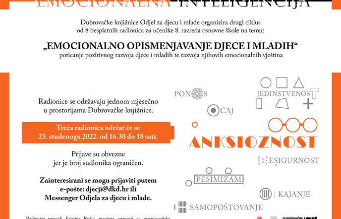 Treća radionica Emocionalnog opismenjavanja djece i mladih